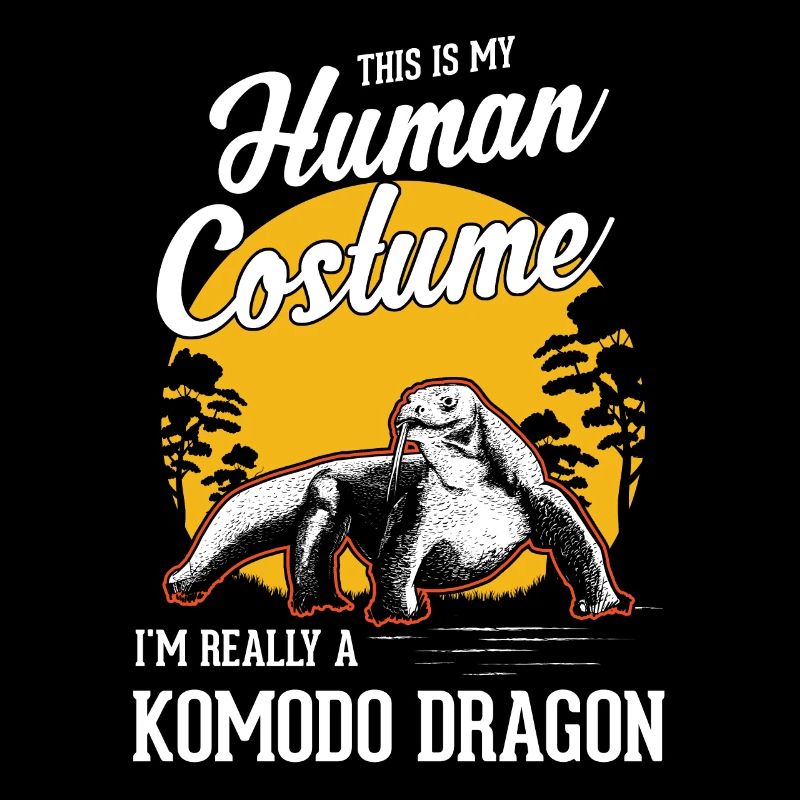 Komodowaran Human Costume Waran
