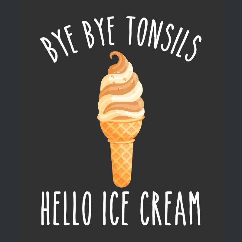 Bye Bye Mandeln Hallo Eis