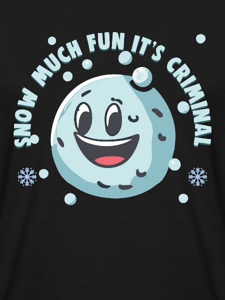 Snowball Fight Crew - Snow much fun it's criminal