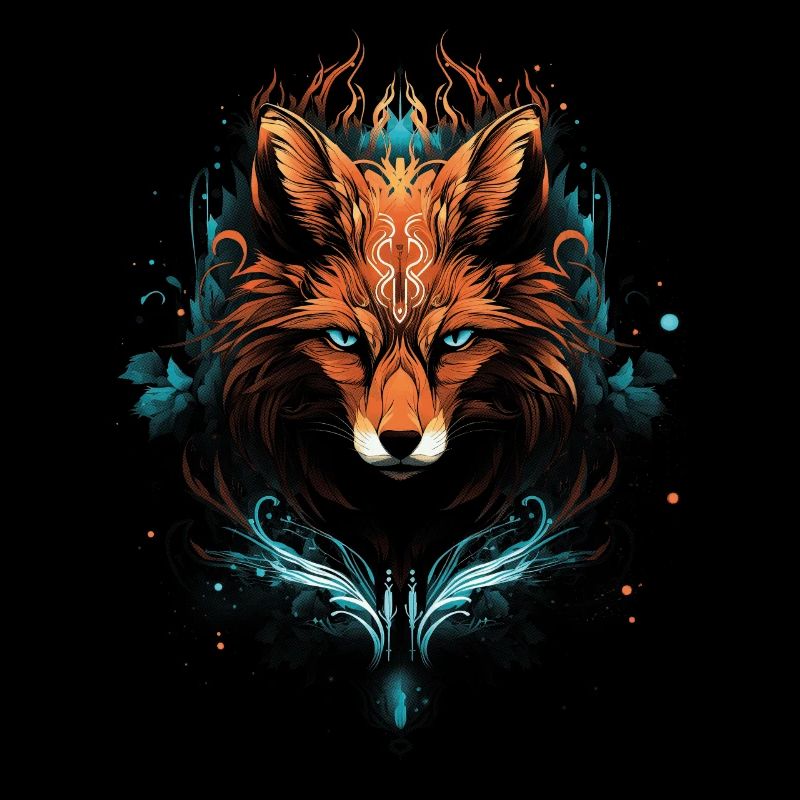 Fox Foxes Fantasy Illustration