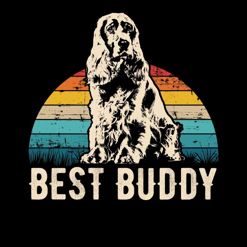 Chemise cadeau rétro Cocker Spaniel anglais