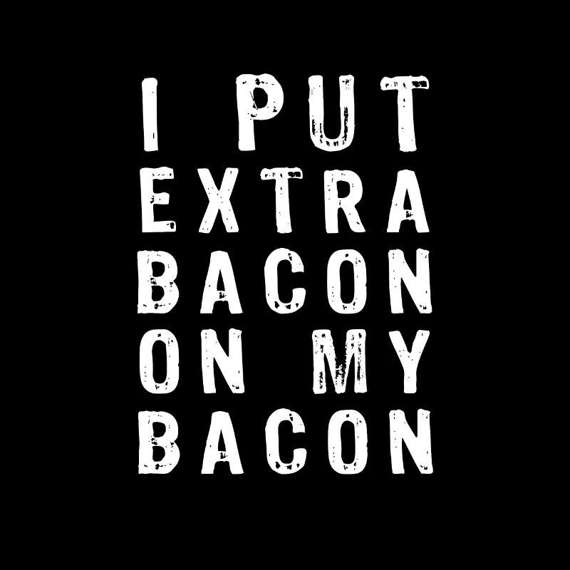 Bacon bacon ham pork pork