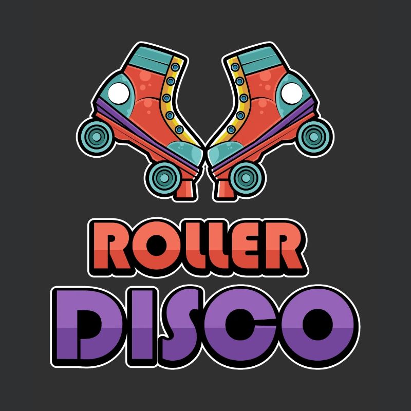 Roller Disco Rollschuhmädchen