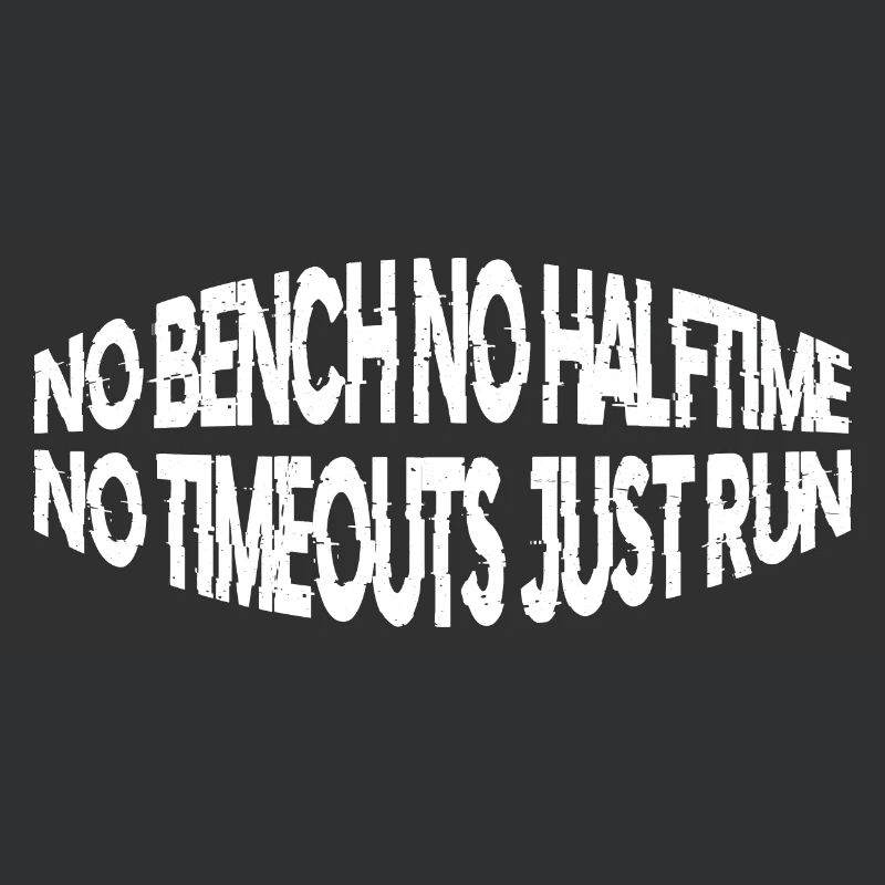 Pas de banc Pas de mi-temps Pas de temps mort Juste Run 4