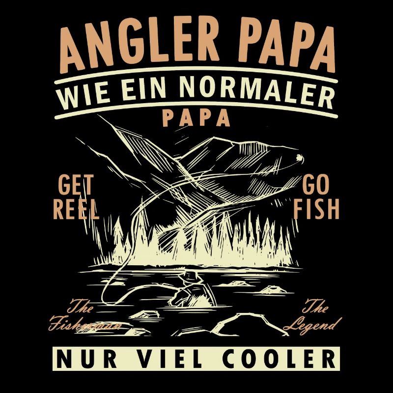 Geschenkidee Angler Papa