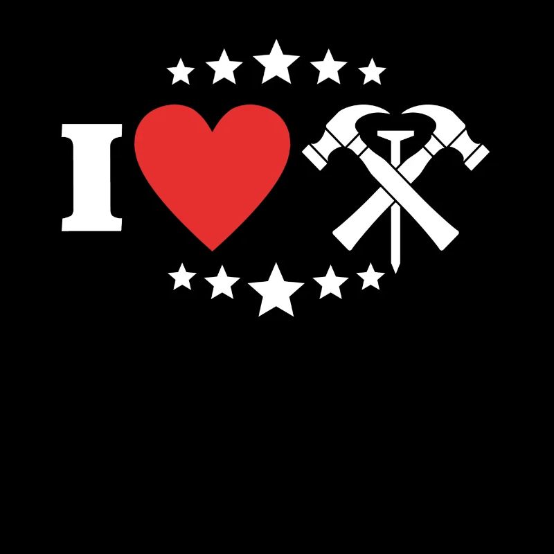 Dachdecker Liebe I Love Dachdecken