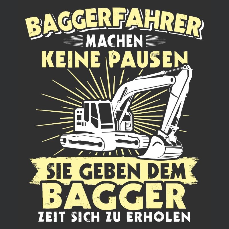 Baggerführer Bagger Baggerfahrer