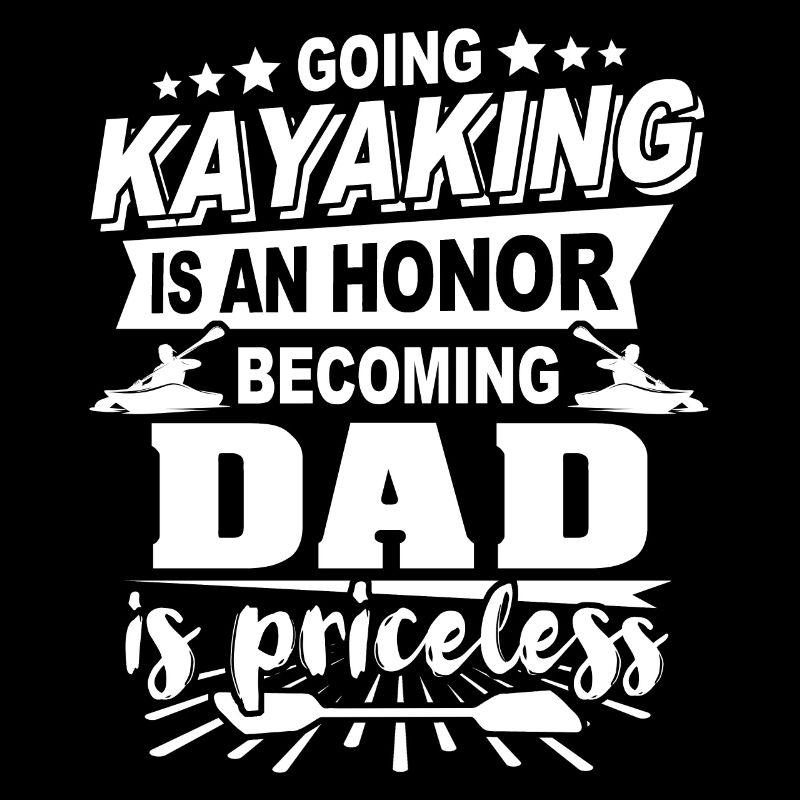 Kayakfahrer Papa Kayaker