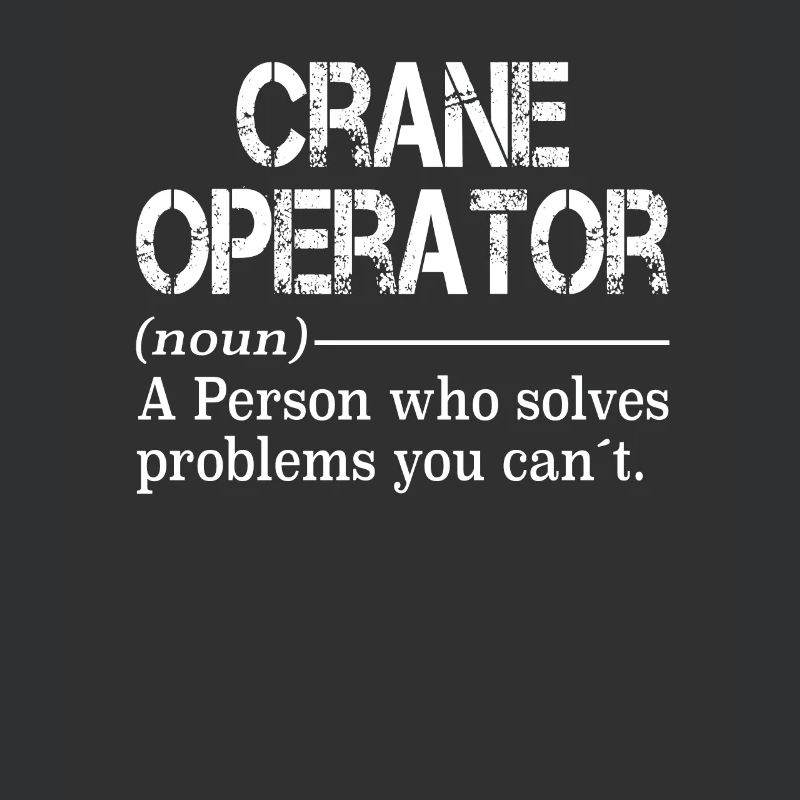 Crane Operator, Construction Machinery, Crane Hook, Crane Operator