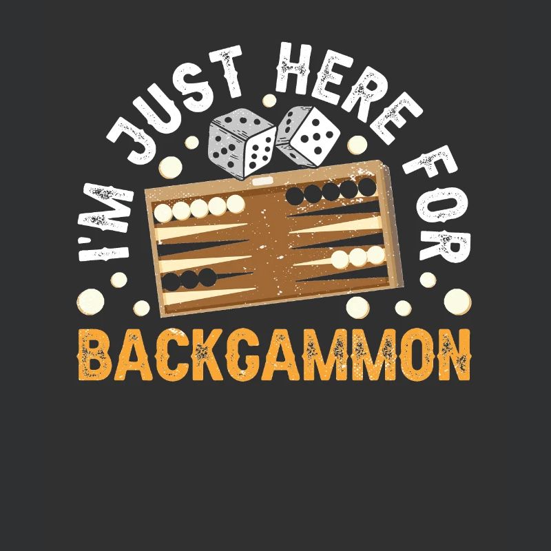 Jeu de société Backgammon drôle