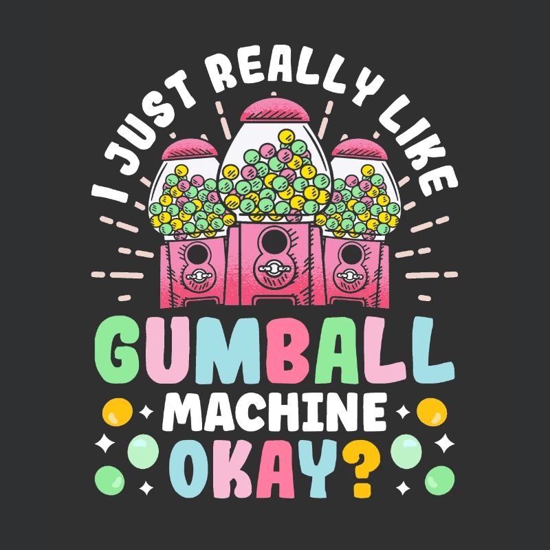 Funny chewing gum machine