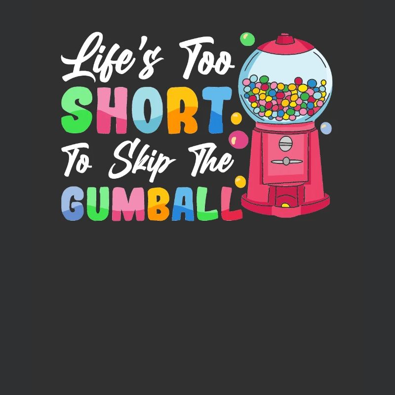 Funny chewing gum machine