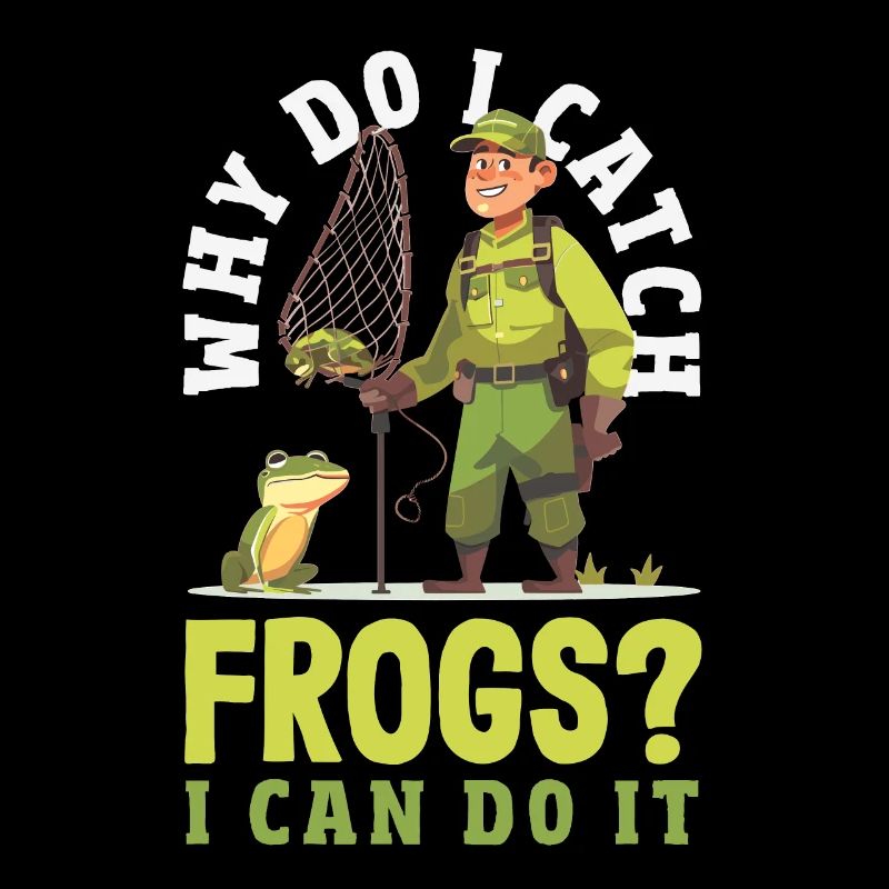 Amphibious Frog Hunter Enthusiast Frog