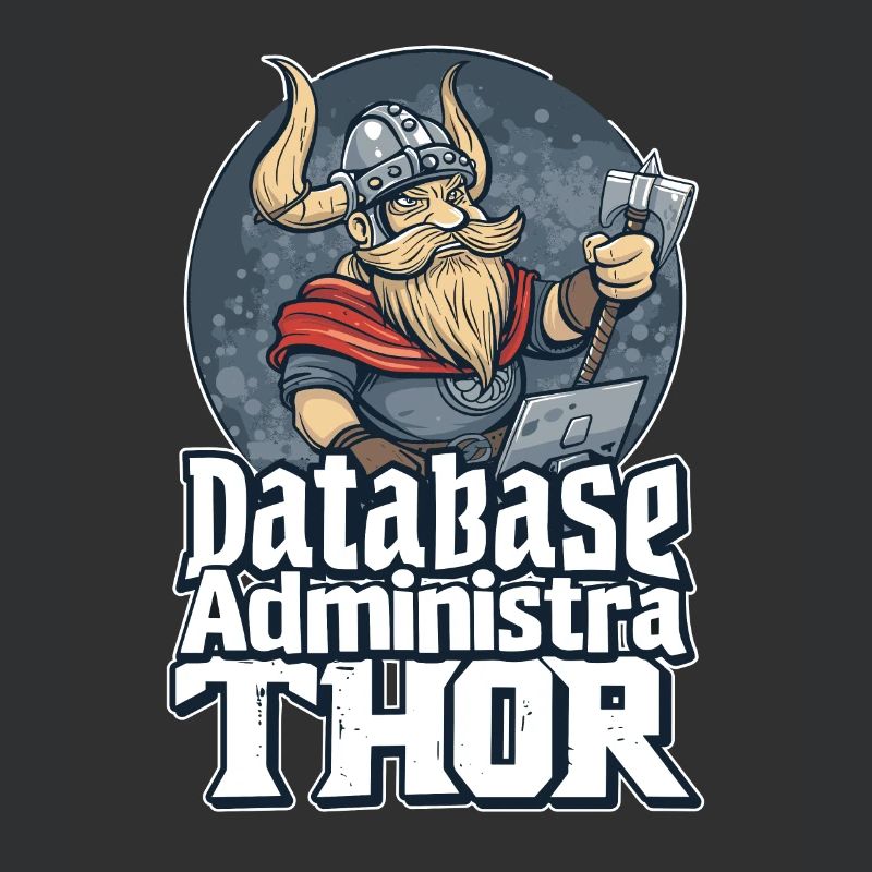 Viking Databaseadministra-thor Nerdy