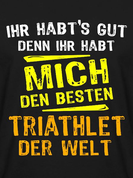 Triathlet Geschenk