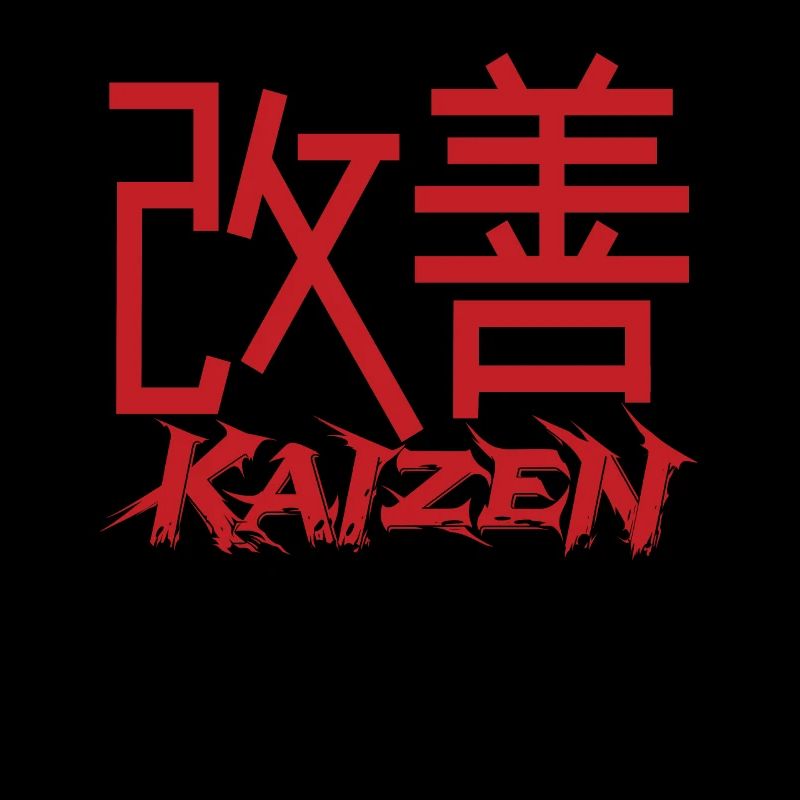 Hiragana Katakana Kaizen-methode Kaizen