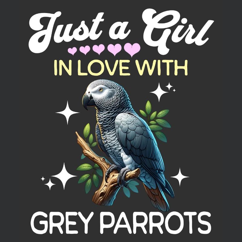 Graupapagei Mädchen Grey Parrot