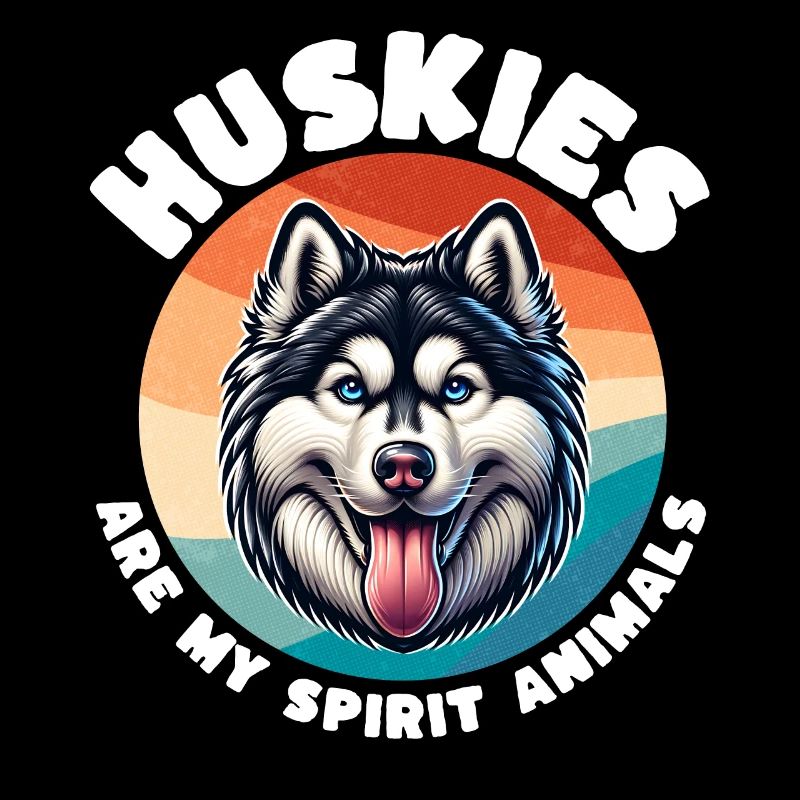 Schlittenhund Sprüche Husky