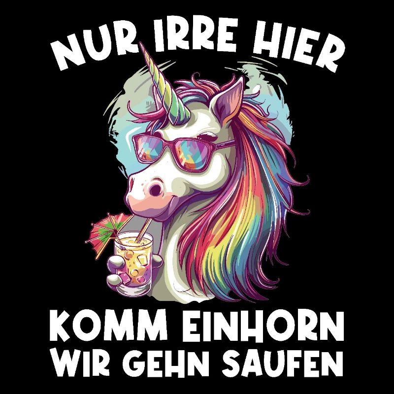 Refreshing Cocktail Unicorn Saying