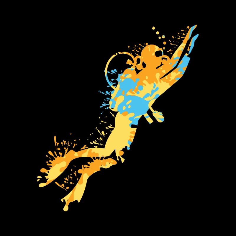 Taucher Dive Splash