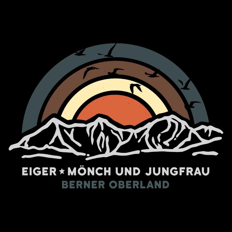 Eiger Mönch Jungfrau Berg Jungfraujoch Alpinisme