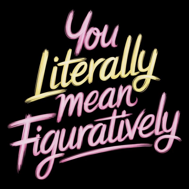 You Literally Mean Figuratively 10