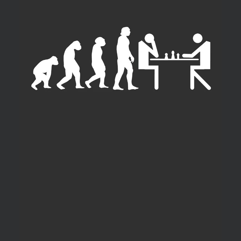 Evolution Schach Schachbrett Schachfigur