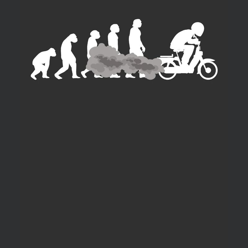 Moped scooter EVOLUTION moped moped driver tshirt