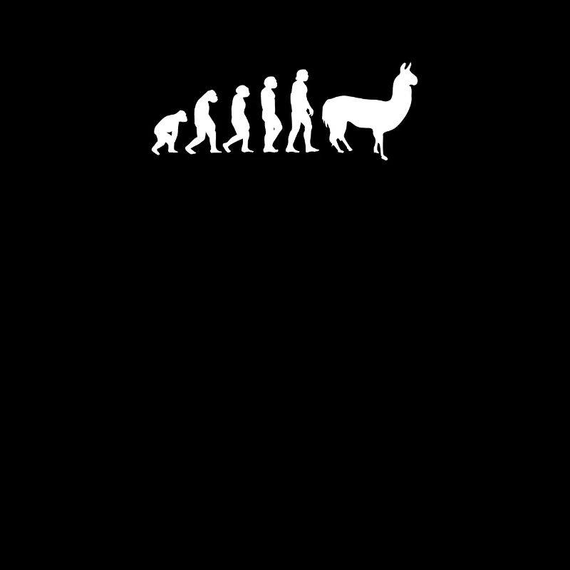 Cadeau pour la chemise Evolution Alpaca Llama