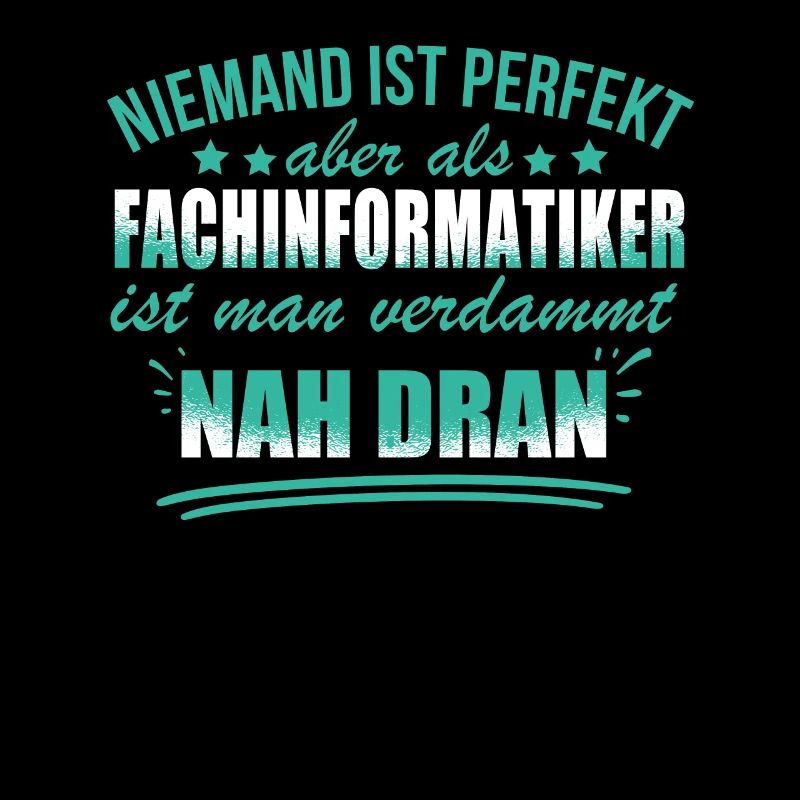 Lustige Fachinformatiker Arbeiter Programmierer