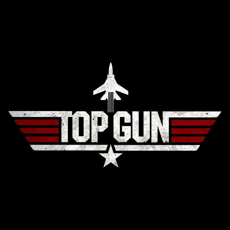 Top Gun Jet Logo