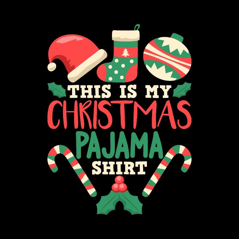 Pyjama pyjama drôle cadeau de Noël pyjama