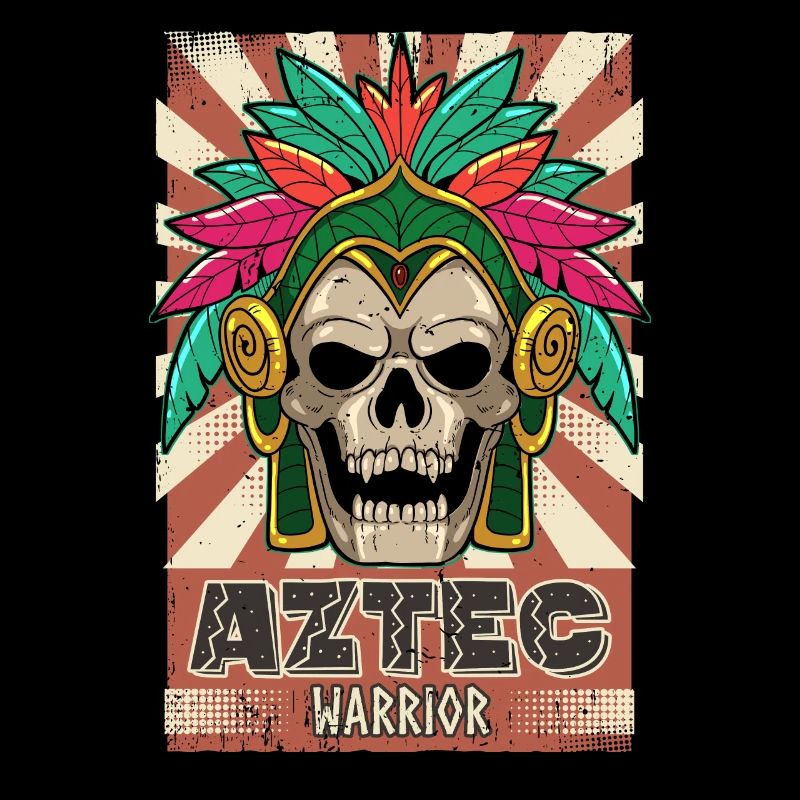 Guerrier aztèque mexicain Aztèques