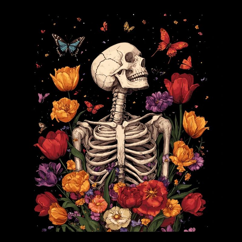 Fleurs squelettes