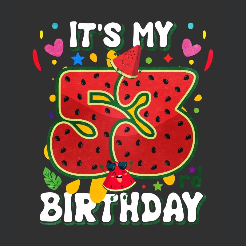 53e anniversaire Pastèque