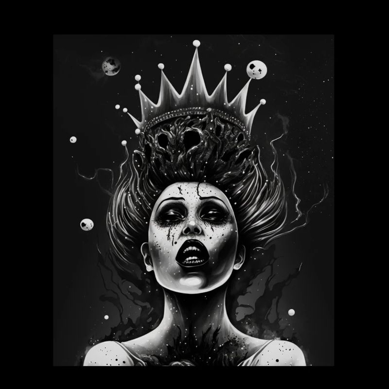 Evil Old Woman Horror Gothic Horror Witch Abstract