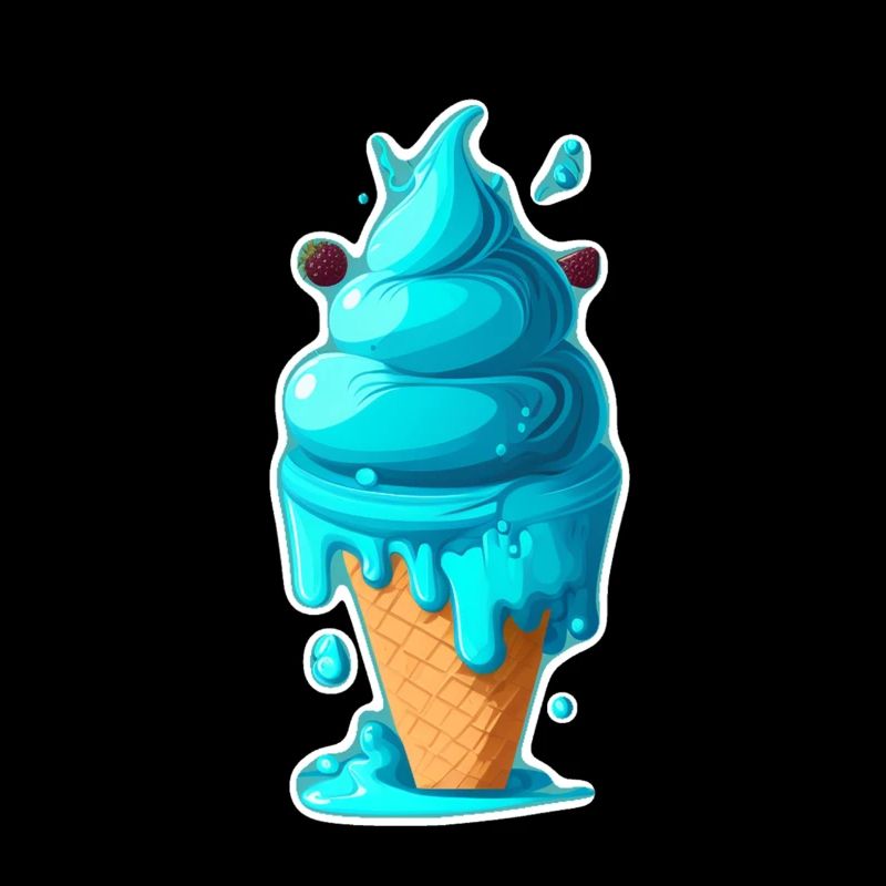 Eis Eiscreme Soft Eis Ich bin wegen dem Eis hier