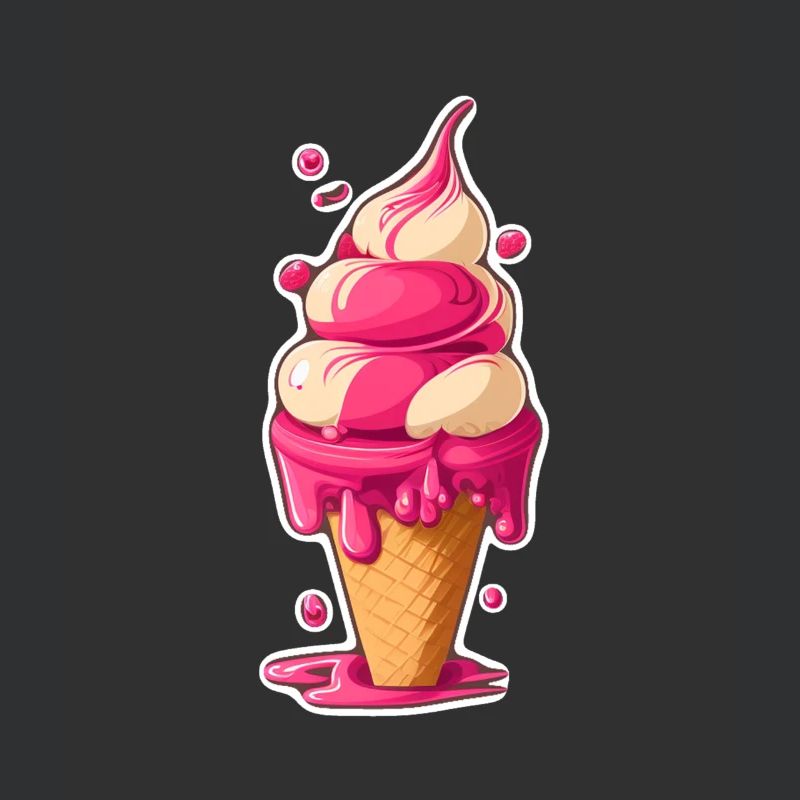 Eis Eiscreme Soft Eis Ich bin wegen dem Eis hier