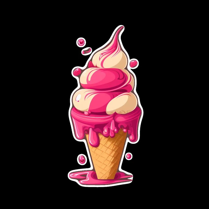 Eis Eiscreme Soft Eis Ich bin wegen dem Eis hier