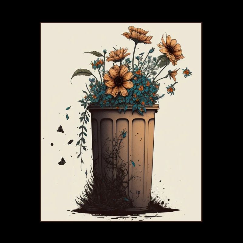 Garbage Plants Pollution Environment Climate