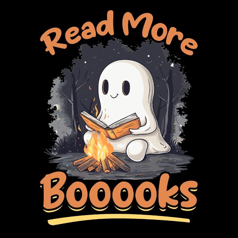 Teacher Halloween Ghost - Read More Booooks