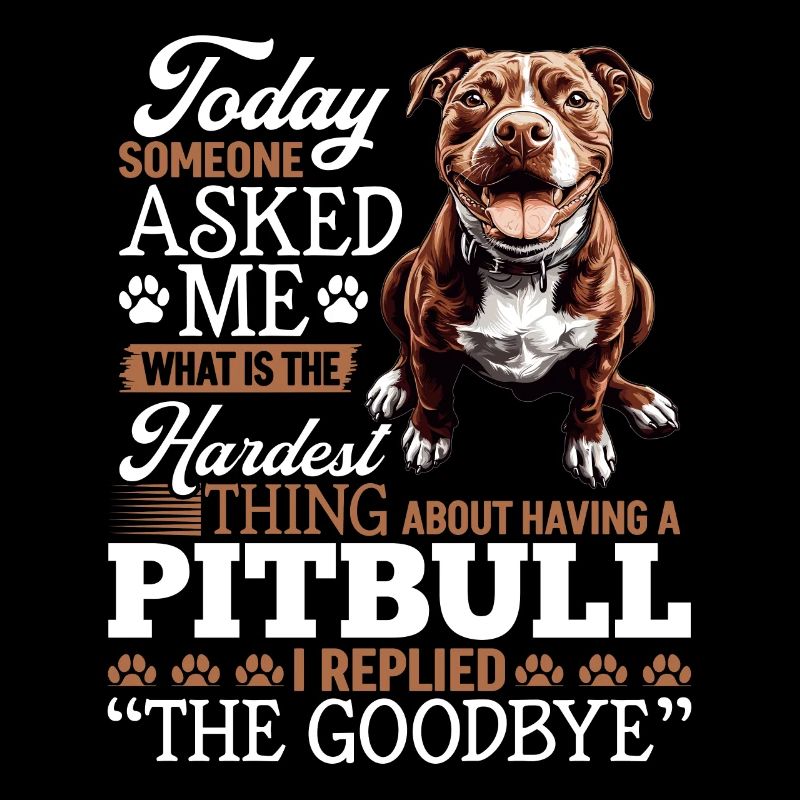 Propriétaire de chien Pitbull Terrier