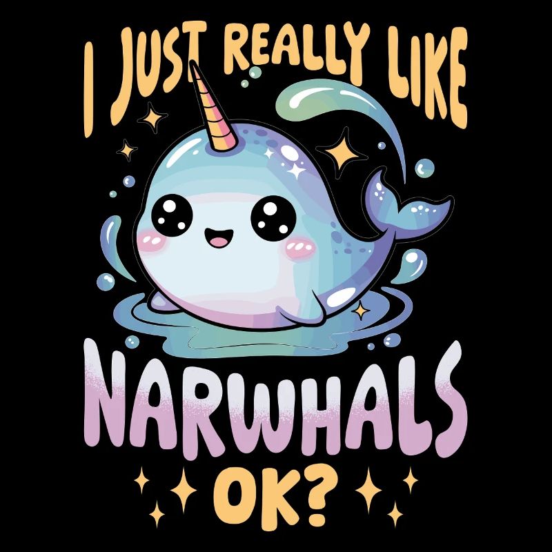 Narwhal Chibi Kawaii