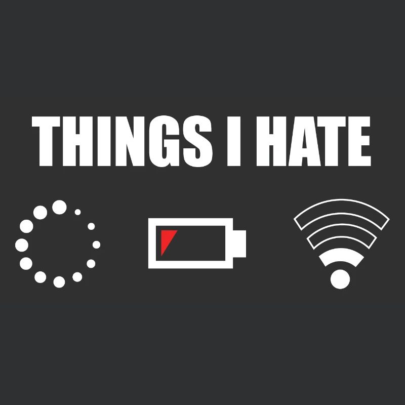 Programmierer Gamer Things I Hate Geschenk