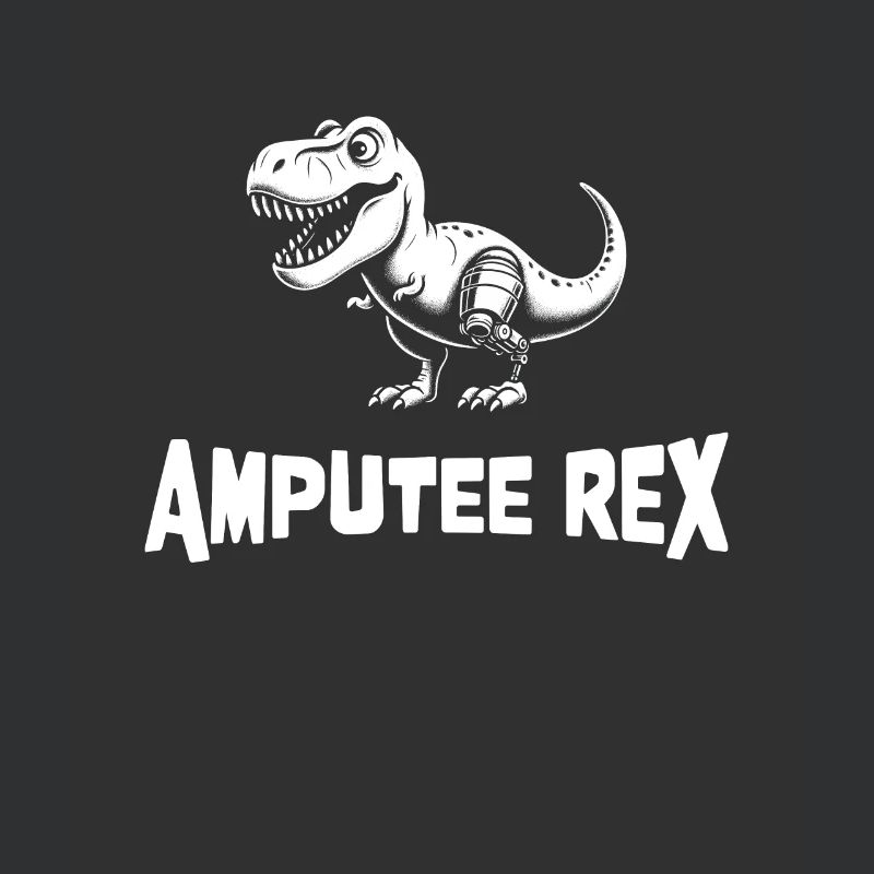 Amputierter Rex - Beinamputationsprothese
