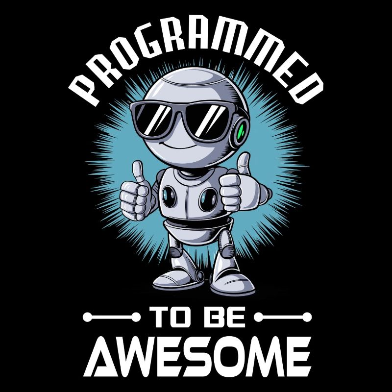 Ai Robotik Geek Tech Humor Roboter