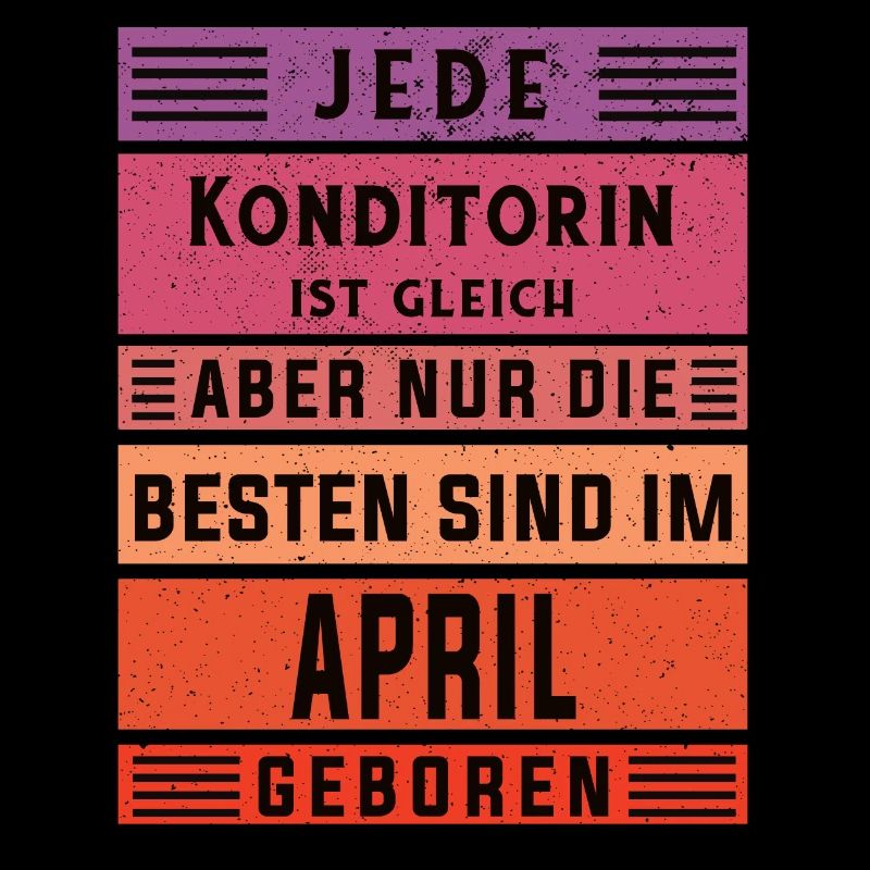 Bäcker Geburtstag April geboren Konditorin