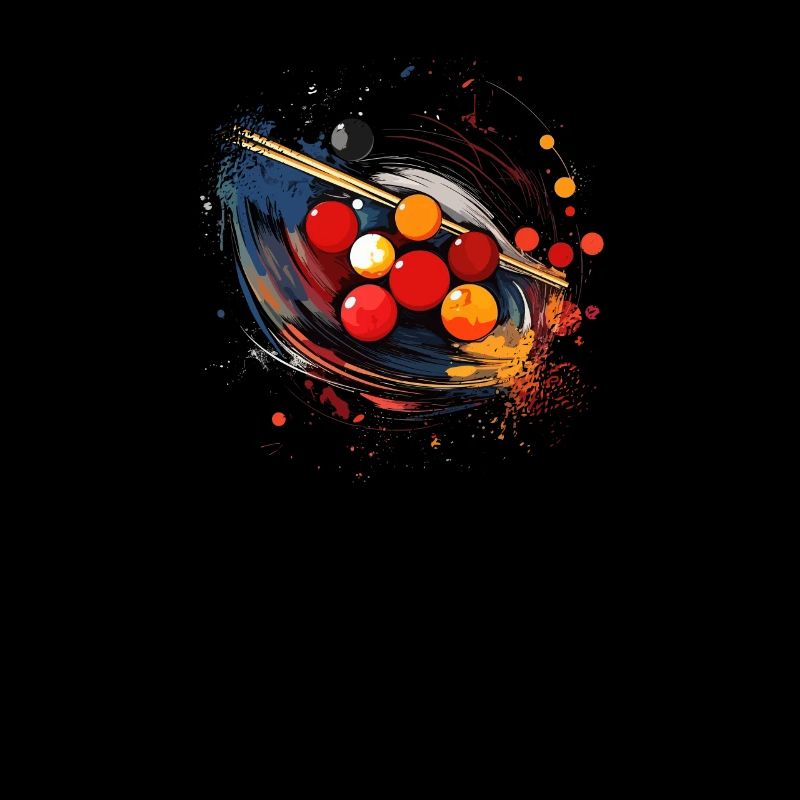 Jeu de snooker, table de snooker, boules de snooker, Vintage
