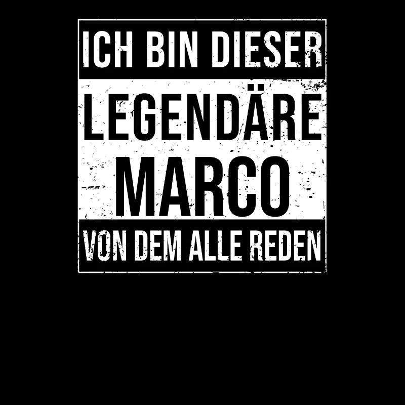 I'm this legendary for Marco