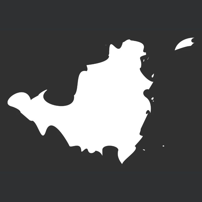 Sint Maarten map flag
